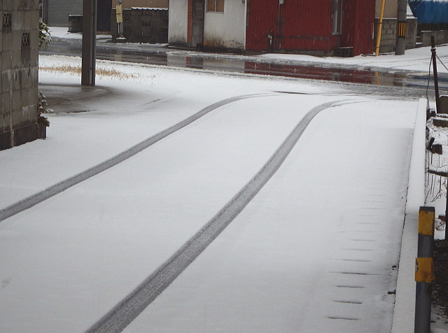 今季初降雪