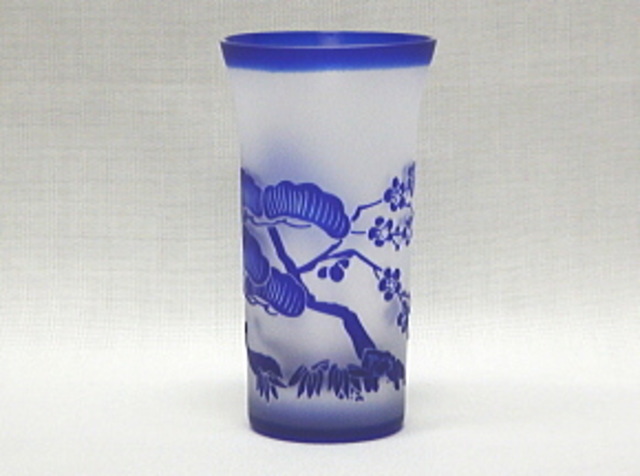 側面彫刻 松竹梅・鶴側面